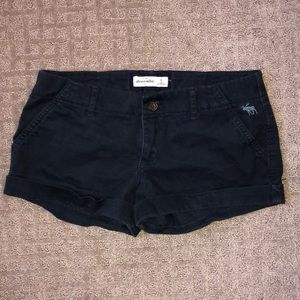 Abercrombie kids size 16 navy chino shorts